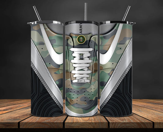 Army Tumbler Wrap, Military Sneaker Tumbler Wrap 34