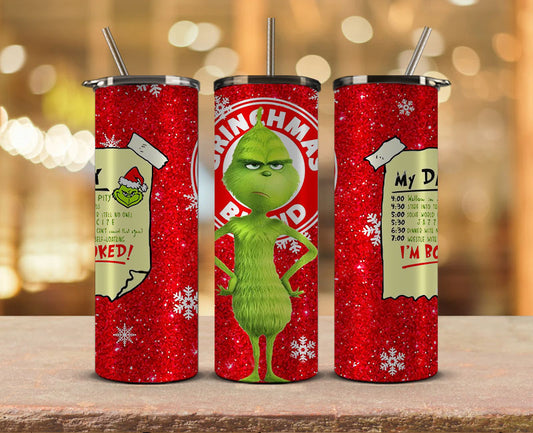 Christmas Tumbler Wraps, Christmas Tumbler Design 38