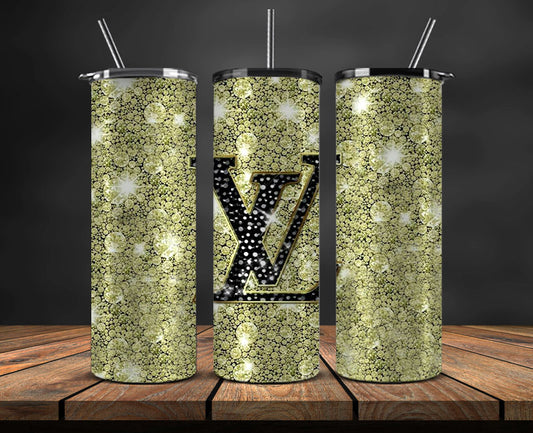 Brand Logo Tumbler Wrap , Fashion Logo Tumbler Wrap, Skinny Tumbler 20oz, Brand Tumbler Wrap 38