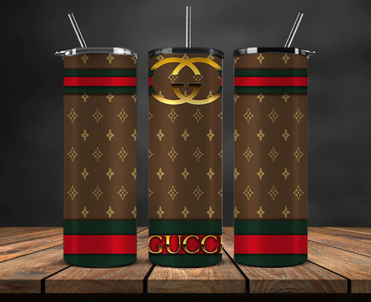 Brand Logo Tumbler Wrap , Fashion Logo Tumbler Wrap, Skinny Tumbler 20oz, Brand Tumbler Wrap 39