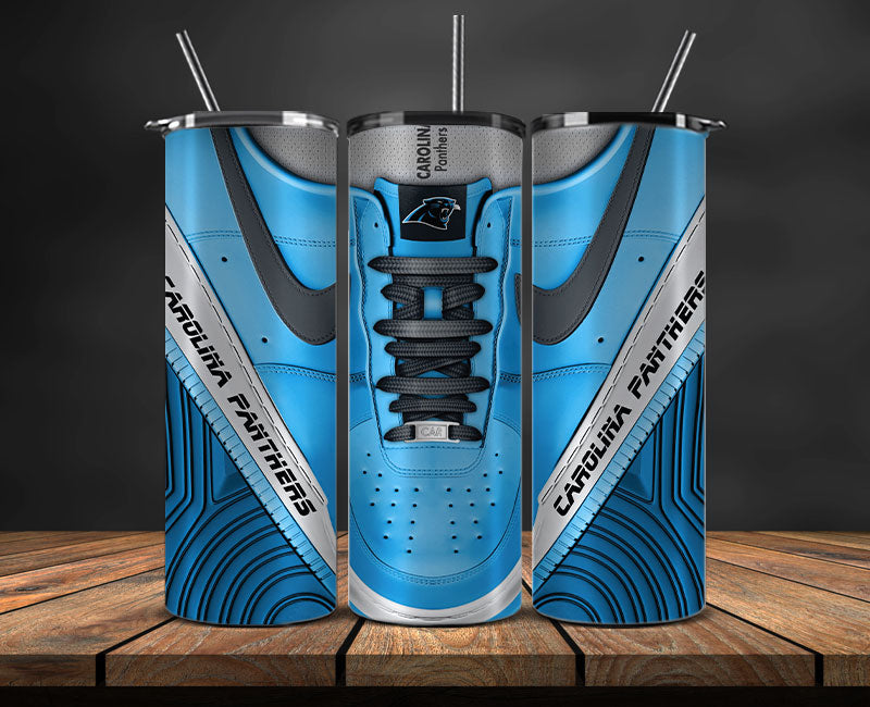 Carolina Panthers Tumbler Wrap, NFL Sneaker Tumbler Wrap  39