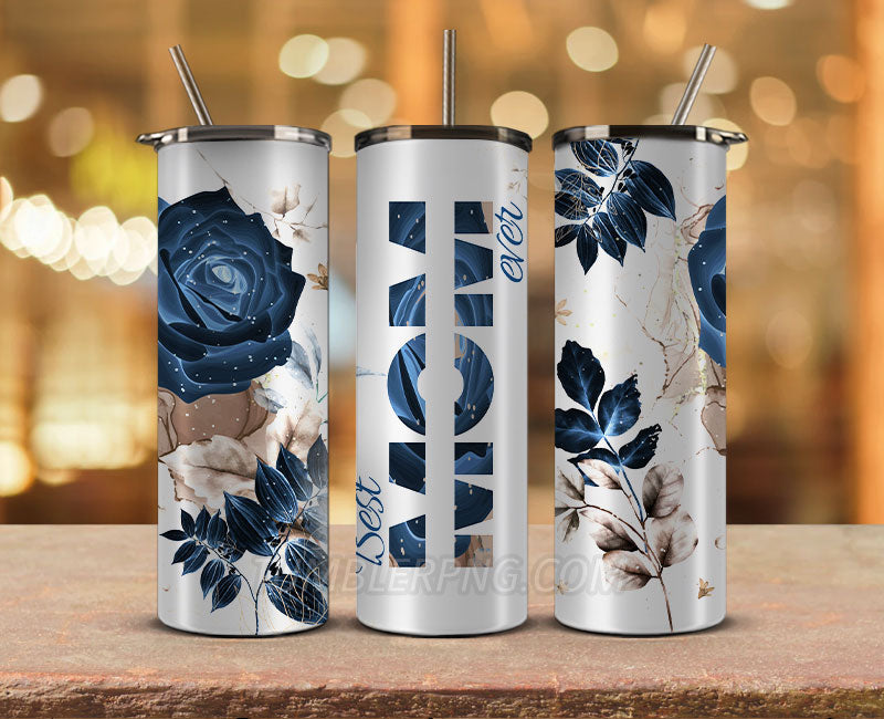 Mother's Day Tumbler Wrap Png, Mom Tumbler, Mother Tumbler,Mother's Day Skinny Tumbler 03