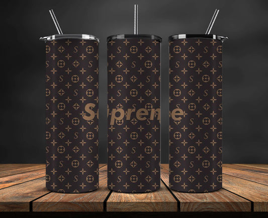 Brand Logo Tumbler Wrap , Fashion Logo Tumbler Wrap, Skinny Tumbler 20oz, Brand Tumbler Wrap 41