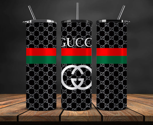 Brand Logo Tumbler Wrap , Fashion Logo Tumbler Wrap, Skinny Tumbler 20oz, Brand Tumbler Wrap 43