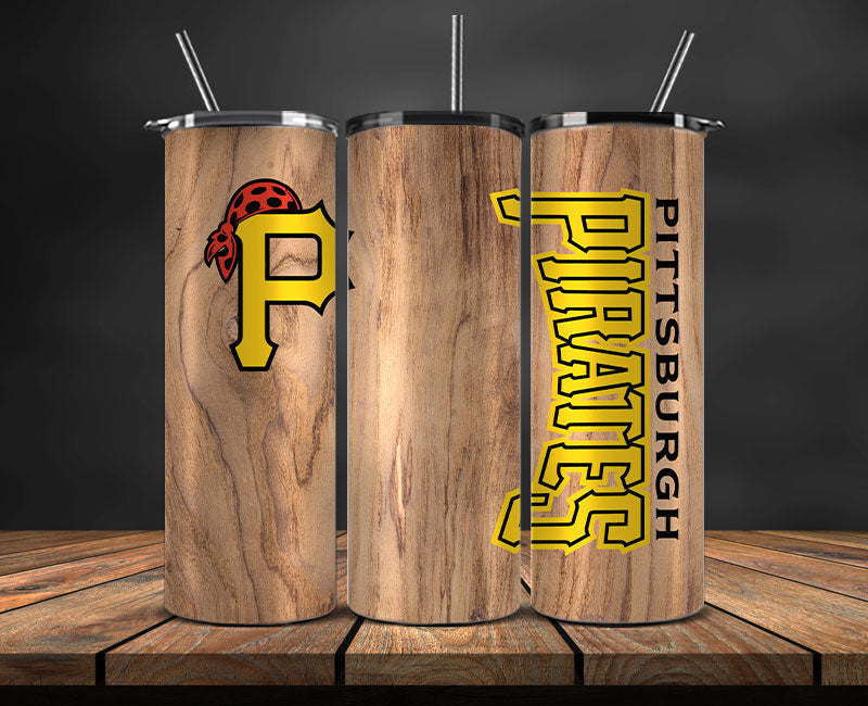 Pittsburgh Pirates Tumbler Wrap, MLB Tumbler Pn , MLB Tumbler Wrap Design New-45