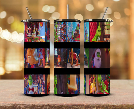 Christmas Tumbler Wraps, Christmas Tumbler Design 45