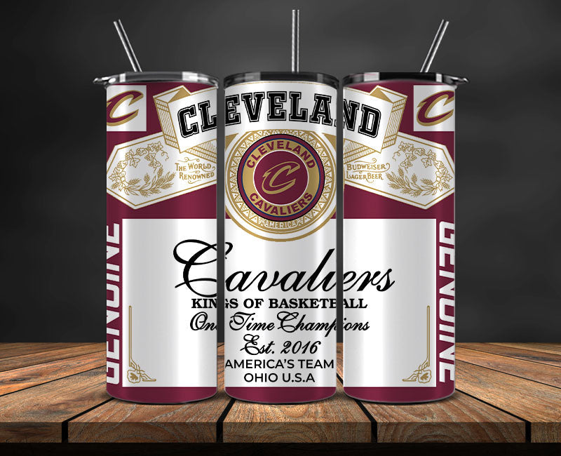 Cleveland Cavaliers Tumbler Wrap, NBA Tumbler Png , NBA DS-47