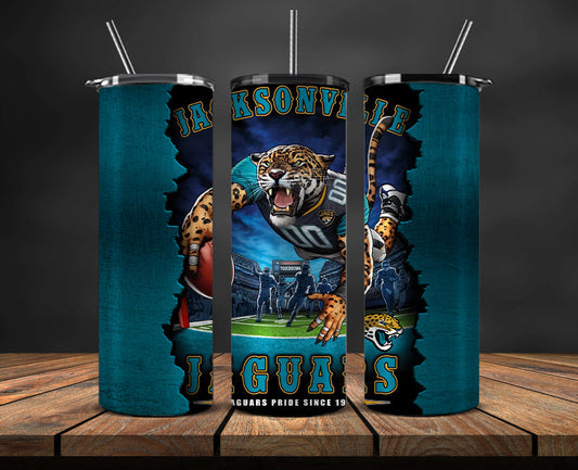 Jacksonville Jaguars Tumbler, Jaguars  Logo Tumbler ,NFL Season 2023, Design 47