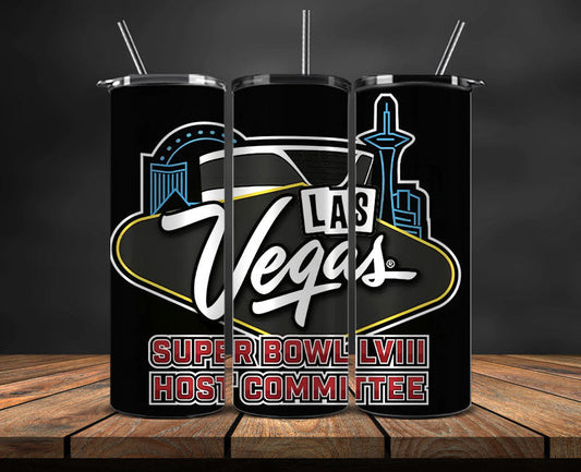 Kansas City Chiefs Super Bowl Tumbler Png, Super Bowl 2024 Tumbler Wrap 29