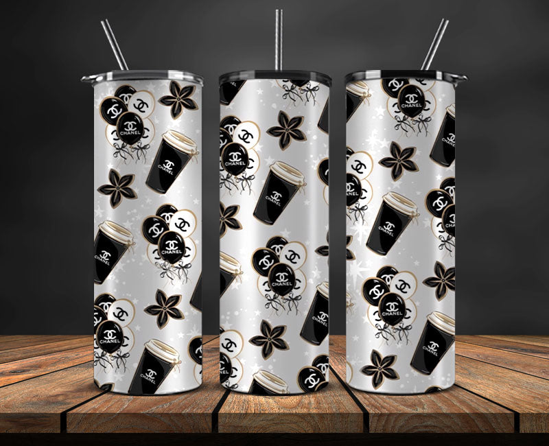 Brand Logo Tumbler Wrap , Fashion Logo Tumbler Wrap, Skinny Tumbler 20oz, Brand Tumbler Wrap 50