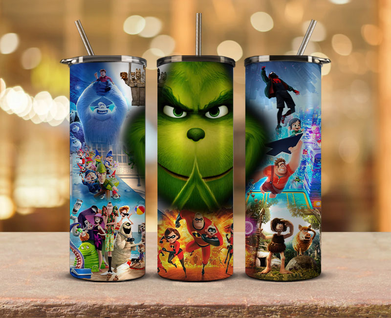 Christmas Tumbler Wraps, Christmas Tumbler Design 50