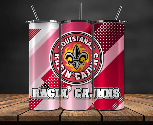 Ragin Cajuns Logo 20 oz Tumbler Png ,College Football 20 Oz Tumbler Wrap 50