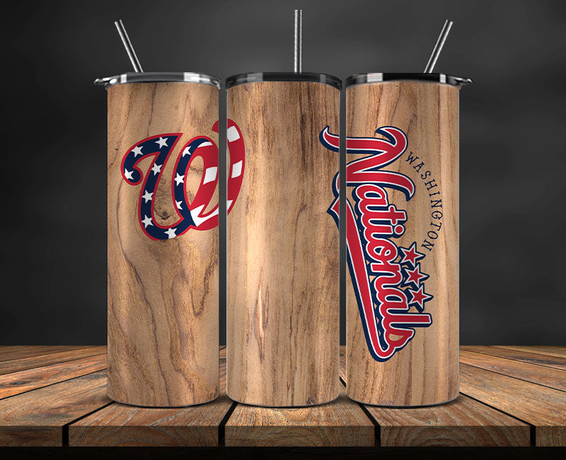 Washingto n Nationals Tumbler Wrap, MLB Tumbler Pn , MLB Tumbler Wrap Design New-52