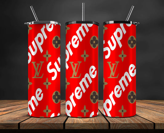Brand Logo Tumbler Wrap , Fashion Logo Tumbler Wrap, Skinny Tumbler 20oz, Brand Tumbler Wrap 52