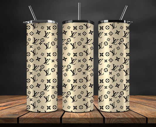 Brand Logo Tumbler Wrap , Fashion Logo Tumbler Wrap, Skinny Tumbler 20oz, Brand Tumbler Wrap 57