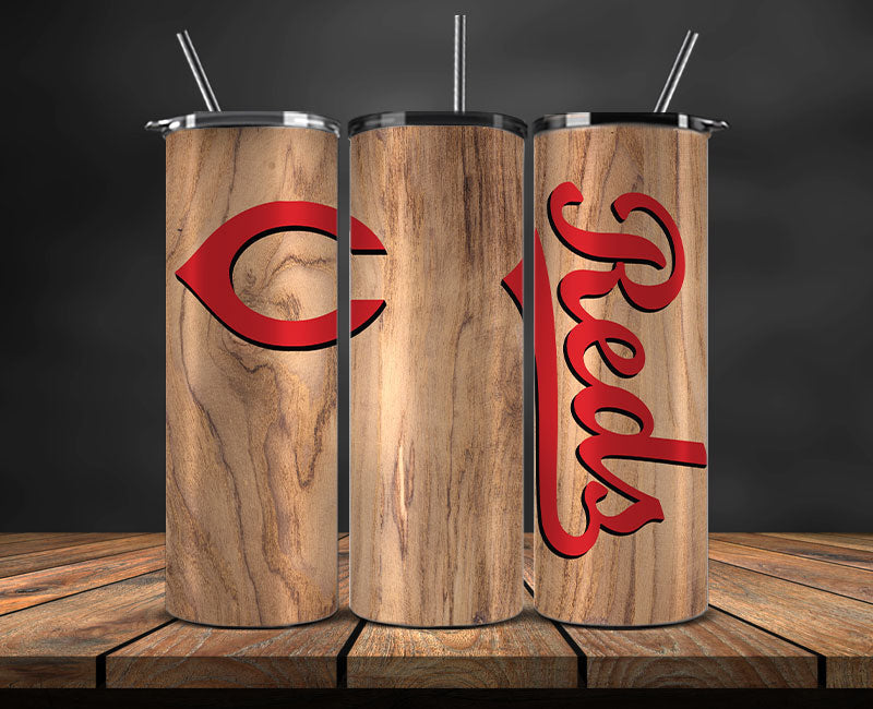 Cincinnati Reds Tumbler Wrap, MLB Tumbler Pn , MLB Tumbler Wrap Design New-58