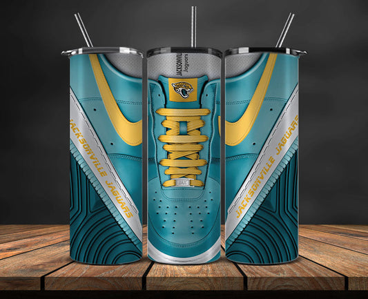 Jacksonville Jaguars Tumbler Wrap, NFL Sneaker Tumbler Wrap  58
