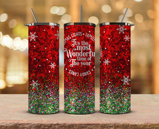 Christmas Tumbler Wraps, Christmas Tumbler Design 59