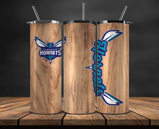 Charlotte Hornets Tumbler Wrap, NBA Tumbler Png , NBA DS-62