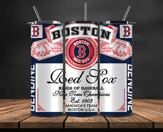 Boston Red Sox Tumbler Wrap, MLB Tumbler Pn , MLB Tumbler Wrap Design New-64