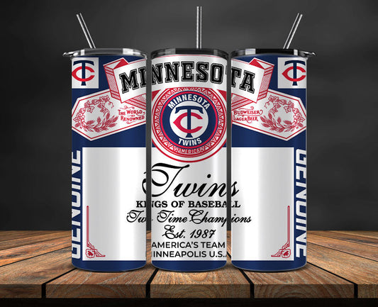 Minnesota Twins Tumbler Wrap, MLB Tumbler Pn , MLB Tumbler Wrap Design New-65