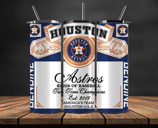 Houston Astros Tumbler Wrap, MLB Tumbler Pn , MLB Tumbler Wrap Design New-66