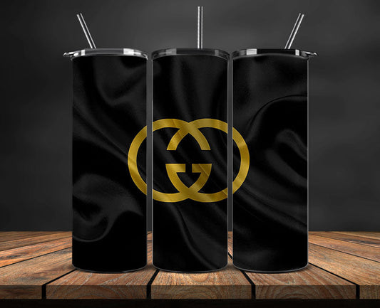 Gucci Tumbler Wrap, Gucci  Tumbler Png, Gucci  Logo, Luxury Tumbler Wraps, Logo Fashion  Design 66