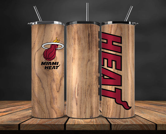 Miami Heat Tumbler Wrap, NBA Tumbler Png , NBA DS-66