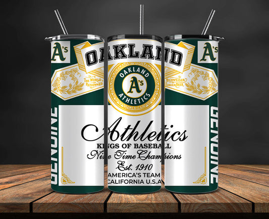 Oakland Athletics Tumbler Wrap, MLB Tumbler Pn , MLB Tumbler Wrap Design New-67