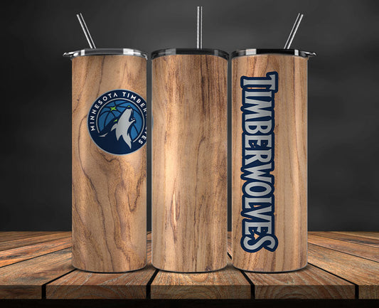 Minnesota Timberwolves Tumbler Wrap, NBA Tumbler Png , NBA DS-68