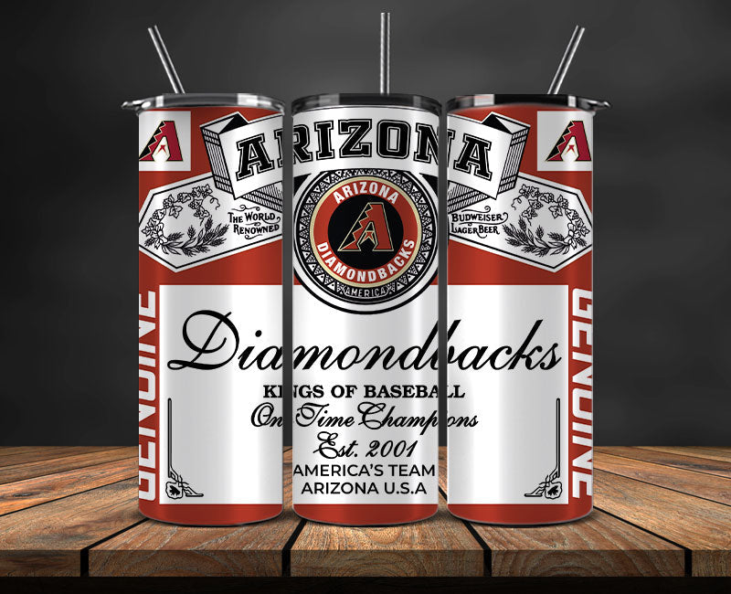 Arizona Diamondbacks Tumbler Wrap, MLB Tumbler Pn , MLB Tumbler Wrap Design New-69