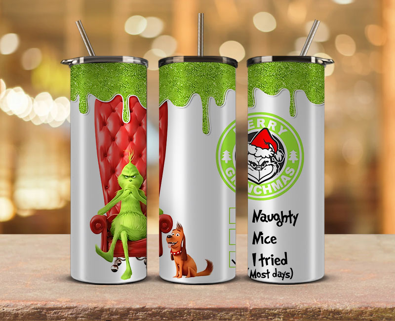Christmas Tumbler Wraps, Christmas Tumbler Design 06