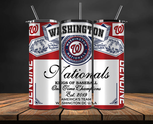 Washingto n Nationals Tumbler Wrap, MLB Tumbler Pn , MLB Tumbler Wrap Design New-70