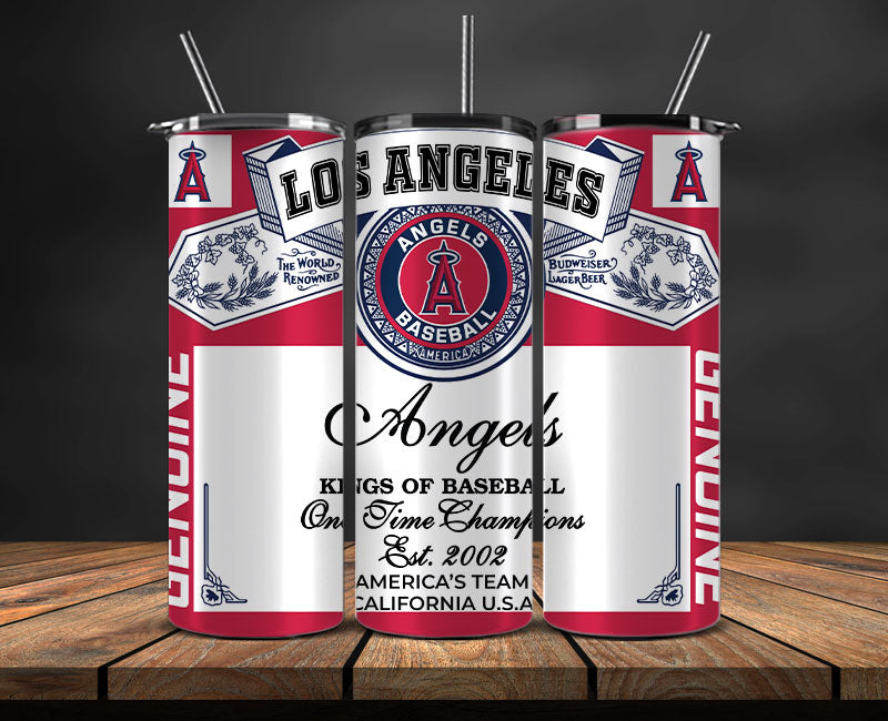 Los Angeles Angels Tumbler Wrap, MLB Tumbler Pn , MLB Tumbler Wrap Design New-72