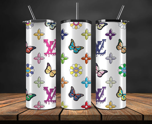 Brand Logo Tumbler Wrap , Fashion Logo Tumbler Wrap, Skinny Tumbler 20oz, Brand Tumbler Wrap 75