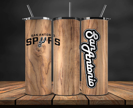 San Antonio Spurs Tumbler Wrap, NBA Tumbler Png , NBA DS-79