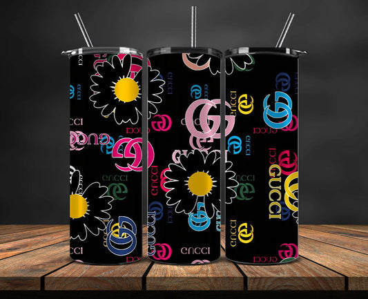 Gucci Tumbler Wrap, Gucci  Tumbler Png, Gucci  Logo, Luxury Tumbler Wraps, Logo Fashion  Design 79