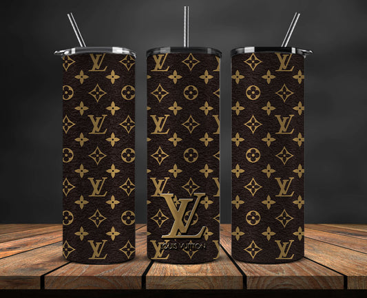Brand Logo Tumbler Wrap , Fashion Logo Tumbler Wrap, Skinny Tumbler 20oz, Brand Tumbler Wrap 07