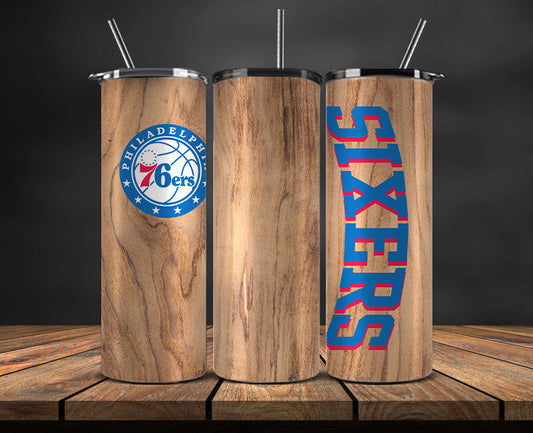 Philadelphia 76ers Tumbler Wrap, NBA Tumbler Png , NBA DS-80