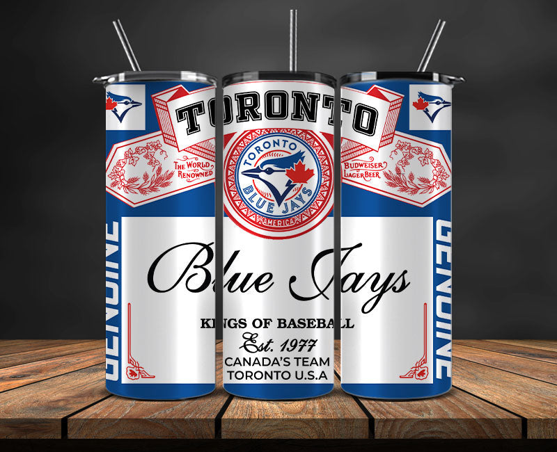 Toronto Blue Jays Tumbler Wrap, MLB Tumbler Pn , MLB Tumbler Wrap Design New-83