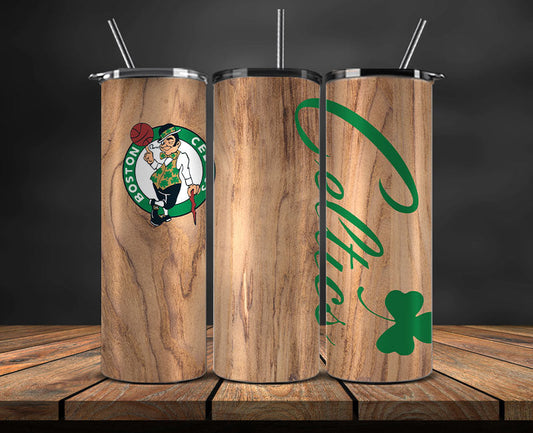 Boston Celtics Tumbler Wrap, NBA Tumbler Png , NBA DS-83