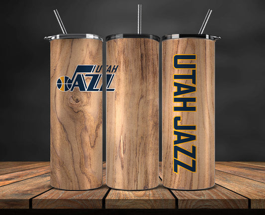 Utah Jazz Tumbler Wrap, NBA Tumbler Png , NBA DS-84