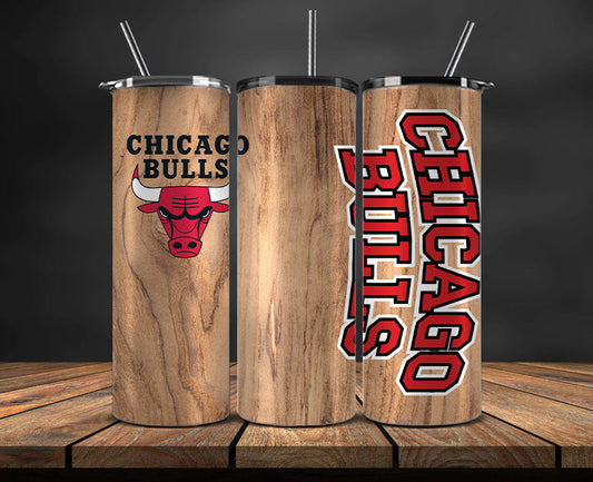 Chicago Bulls Tumbler Wrap, NBA Tumbler Png , NBA DS-85