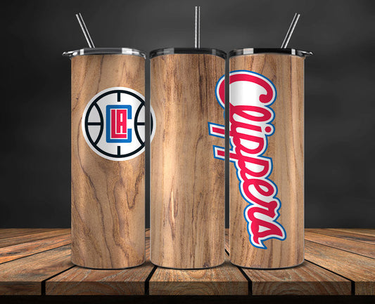 LA Clippers Tumbler Wrap, NBA Tumbler Png , NBA DS-87
