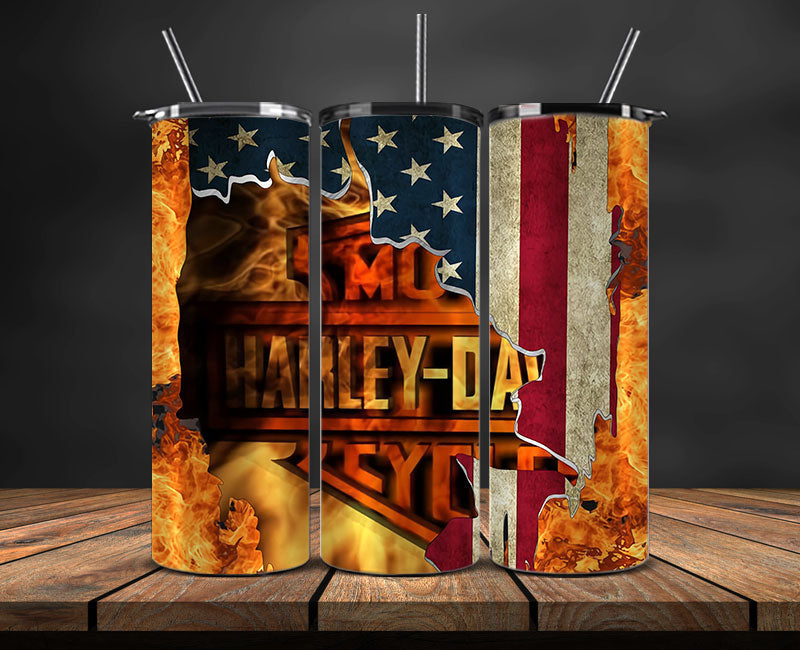 Harley Skinny Tumbler Png, Motor Harley Digital Tumbler Wrap, Moto Tumbler Wrap Design 90