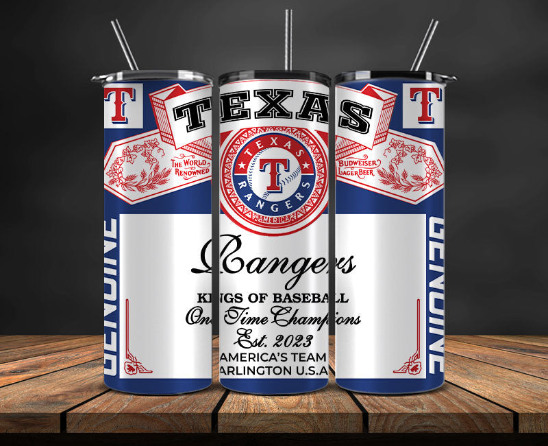Texas Rangers Tumbler Wrap, MLB Tumbler Pn , MLB Tumbler Wrap Design New-90