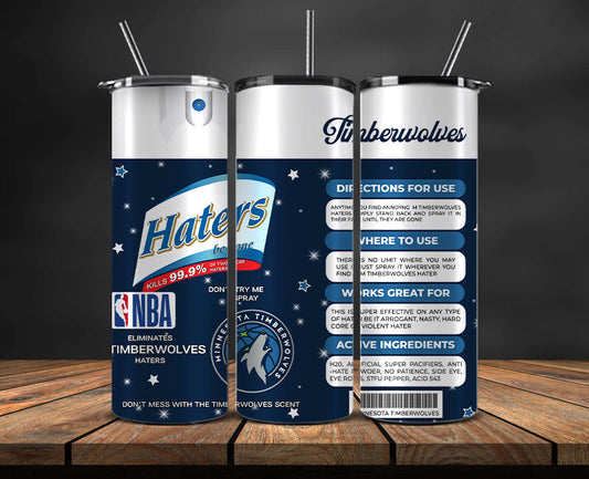Minnesota Timberwolves Tumbler Wrap, NBA Tumbler Png , NBA DS-91