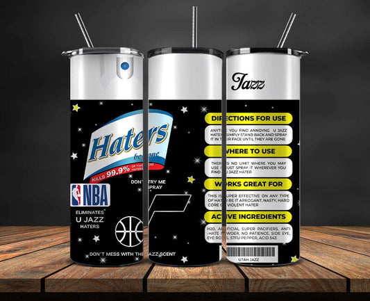 Utah Jazz Tumbler Wrap, NBA Tumbler Png , NBA DS-94