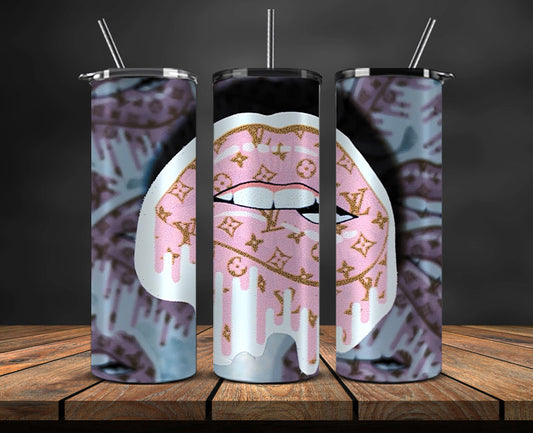 Brand Logo Tumbler Wrap , Fashion Logo Tumbler Wrap, Skinny Tumbler 20oz, Brand Tumbler Wrap 95