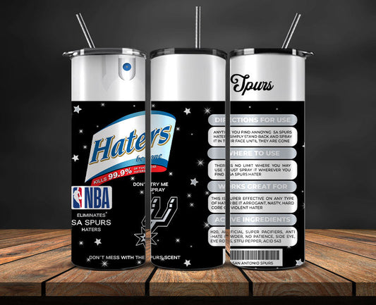 San Antonio Spurs Tumbler Wrap, NBA Tumbler Png , NBA DS-97